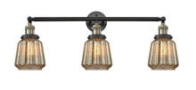 Innovations Lighting 205-BAB-G146-LED - Chatham - 3 Light - 30 inch - Black Antique Brass - Bath Vanity Light