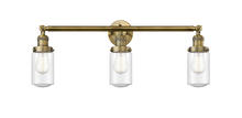  205-BB-G314 - Dover - 3 Light - 31 inch - Brushed Brass - Bath Vanity Light