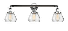  205-PC-G172 - Fulton - 3 Light - 30 inch - Polished Chrome - Bath Vanity Light