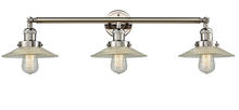 Innovations Lighting 205-PN-G2-LED - Halophane - 3 Light - 33 inch - Polished Nickel - Bath Vanity Light