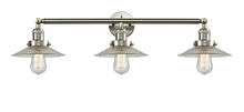 Innovations Lighting 205-SN-G2-LED - Halophane - 3 Light - 33 inch - Brushed Satin Nickel - Bath Vanity Light