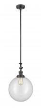 Innovations Lighting 206-OB-G202-12 - Beacon - 1 Light - 12 inch - Oil Rubbed Bronze - Stem Hung - Mini Pendant