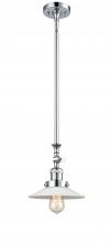 Innovations Lighting 206-PC-G1-LED - Halophane - 1 Light - 9 inch - Polished Chrome - Stem Hung - Mini Pendant