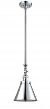 Innovations Lighting 206-PC-M13-PC-LED - Appalachian - 1 Light - 8 inch - Polished Chrome - Stem Hung - Mini Pendant