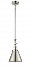 Innovations Lighting 206-PN-M13-PN-LED - Appalachian - 1 Light - 8 inch - Polished Nickel - Stem Hung - Mini Pendant