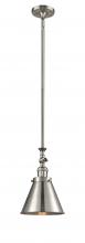 Innovations Lighting 206-SN-M13-SN-LED - Appalachian - 1 Light - 8 inch - Brushed Satin Nickel - Stem Hung - Mini Pendant