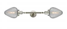 Innovations Lighting 208L-SN-G165-LED - Geneseo - 2 Light - 7 inch - Brushed Satin Nickel - Bath Vanity Light