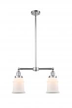  209-PC-G181 - Canton - 2 Light - 21 inch - Polished Chrome - Stem Hung - Island Light