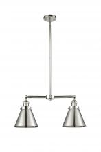 Innovations Lighting 209-PN-M13-PN-LED - Appalachian - 2 Light - 23 inch - Polished Nickel - Stem Hung - Island Light