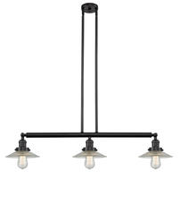 Innovations Lighting 213-OB-G2-LED - Halophane - 3 Light - 41 inch - Oil Rubbed Bronze - Stem Hung - Island Light