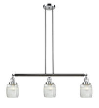  213-PC-G302 - Colton - 3 Light - 38 inch - Polished Chrome - Stem Hung - Island Light