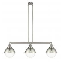  213-SN-HFS-82-SN - Hampden - 3 Light - 42 inch - Brushed Satin Nickel - Stem Hung - Island Light