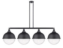  214-BK-HFS-124-BK-LED - Hampden - 4 Light - 58 inch - Matte Black - Stem Hung - Island Light