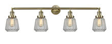  215-AB-G142 - Chatham - 4 Light - 42 inch - Antique Brass - Bath Vanity Light