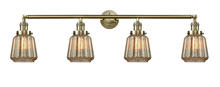 Innovations Lighting 215-AB-G146 - Chatham - 4 Light - 42 inch - Antique Brass - Bath Vanity Light