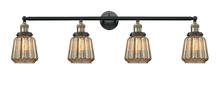 Innovations Lighting 215-BAB-G146-LED - Chatham - 4 Light - 42 inch - Black Antique Brass - Bath Vanity Light