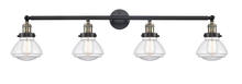 Innovations Lighting 215-BAB-G322-LED - Olean - 4 Light - 43 inch - Black Antique Brass - Bath Vanity Light