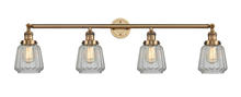  215-BB-G142 - Chatham - 4 Light - 42 inch - Brushed Brass - Bath Vanity Light