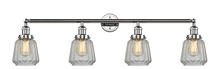 Innovations Lighting 215-PC-G142 - Chatham - 4 Light - 42 inch - Polished Chrome - Bath Vanity Light