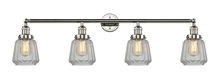  215-PN-G142 - Chatham - 4 Light - 42 inch - Polished Nickel - Bath Vanity Light