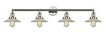 Innovations Lighting 215-PN-G2-LED - Halophane - 4 Light - 45 inch - Polished Nickel - Bath Vanity Light