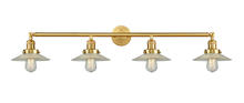 Innovations Lighting 215-SG-G2-LED - Halophane - 4 Light - 45 inch - Satin Gold - Bath Vanity Light