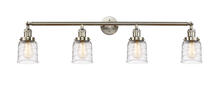 Innovations Lighting 215-SN-G513-LED - Bell - 4 Light - 42 inch - Brushed Satin Nickel - Bath Vanity Light