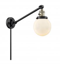  237-BAB-G201-6 - Beacon - 1 Light - 6 inch - Black Antique Brass - Swing Arm