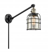 Innovations Lighting 237-BAB-G58-CE-LED - Bell Cage - 1 Light - 8 inch - Black Antique Brass - Swing Arm