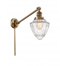  237-BB-G664-7 - Bullet - 1 Light - 7 inch - Brushed Brass - Swing Arm