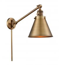 Innovations Lighting 237-BB-M13-BB-LED - Appalachian - 1 Light - 8 inch - Brushed Brass - Swing Arm