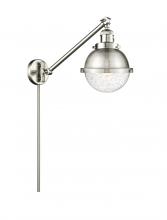 Innovations Lighting 237-SN-HFS-64-SN-LED - Hampden - 1 Light - 7 inch - Brushed Satin Nickel - Swing Arm