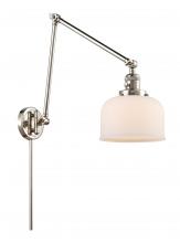 Innovations Lighting 238-PN-G71-LED - Bell - 1 Light - 8 inch - Polished Nickel - Swing Arm