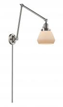 Innovations Lighting 238-SN-G171-LED - Fulton - 1 Light - 8 inch - Brushed Satin Nickel - Swing Arm