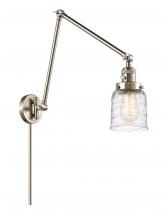 Innovations Lighting 238-SN-G513-LED - Bell - 1 Light - 8 inch - Brushed Satin Nickel - Swing Arm