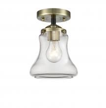 Innovations Lighting 284-1C-BAB-G192-LED - Bellmont - 1 Light - 6 inch - Black Antique Brass - Semi-Flush Mount