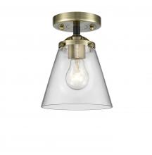 Innovations Lighting 284-1C-BAB-G62-LED - Cone - 1 Light - 6 inch - Black Antique Brass - Semi-Flush Mount