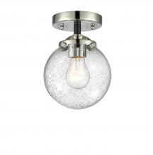 Innovations Lighting 284-1C-BPN-G204-6-LED - Beacon - 1 Light - 6 inch - Black Polished Nickel - Semi-Flush Mount