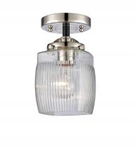 Innovations Lighting 284-1C-BPN-G302-LED - Colton - 1 Light - 6 inch - Black Polished Nickel - Semi-Flush Mount