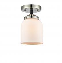 Innovations Lighting 284-1C-BPN-G51-LED - Bell - 1 Light - 5 inch - Black Polished Nickel - Semi-Flush Mount