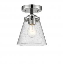 Innovations Lighting 284-1C-BPN-G64-LED - Cone - 1 Light - 6 inch - Black Polished Nickel - Semi-Flush Mount