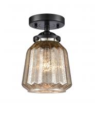 Innovations Lighting 284-1C-OB-G146-LED - Chatham - 1 Light - 7 inch - Oil Rubbed Bronze - Semi-Flush Mount