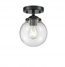 Innovations Lighting 284-1C-OB-G202-6-LED - Beacon - 1 Light - 6 inch - Oil Rubbed Bronze - Semi-Flush Mount