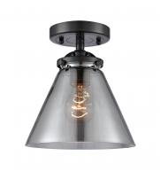 Innovations Lighting 284-1C-OB-G43-LED - Cone - 1 Light - 8 inch - Oil Rubbed Bronze - Semi-Flush Mount