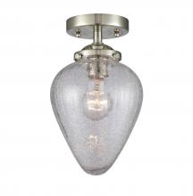 Innovations Lighting 284-1C-SN-G165 - Geneseo - 1 Light - 7 inch - Brushed Satin Nickel - Semi-Flush Mount