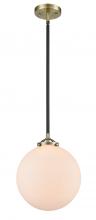 Innovations Lighting 284-1S-BAB-G201-10 - Beacon - 1 Light - 10 inch - Black Antique Brass - Cord hung - Mini Pendant