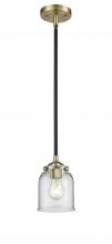 Innovations Lighting 284-1S-BAB-G52-LED - Bell - 1 Light - 5 inch - Black Antique Brass - Cord hung - Mini Pendant