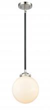 Innovations Lighting 284-1S-BPN-G201-8-LED - Beacon - 1 Light - 8 inch - Black Polished Nickel - Cord hung - Mini Pendant