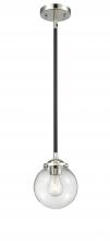 Innovations Lighting 284-1S-BPN-G202-6-LED - Beacon - 1 Light - 6 inch - Black Polished Nickel - Cord hung - Mini Pendant