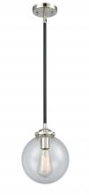 Innovations Lighting 284-1S-BPN-G202-8 - Beacon - 1 Light - 8 inch - Black Polished Nickel - Cord hung - Mini Pendant